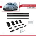 Mercedes C Class 2 (S203) 2000-2007 Arası ile Uyumlu BASIC Model Ara Atkı Tavan Barı Siyah 2 Adet