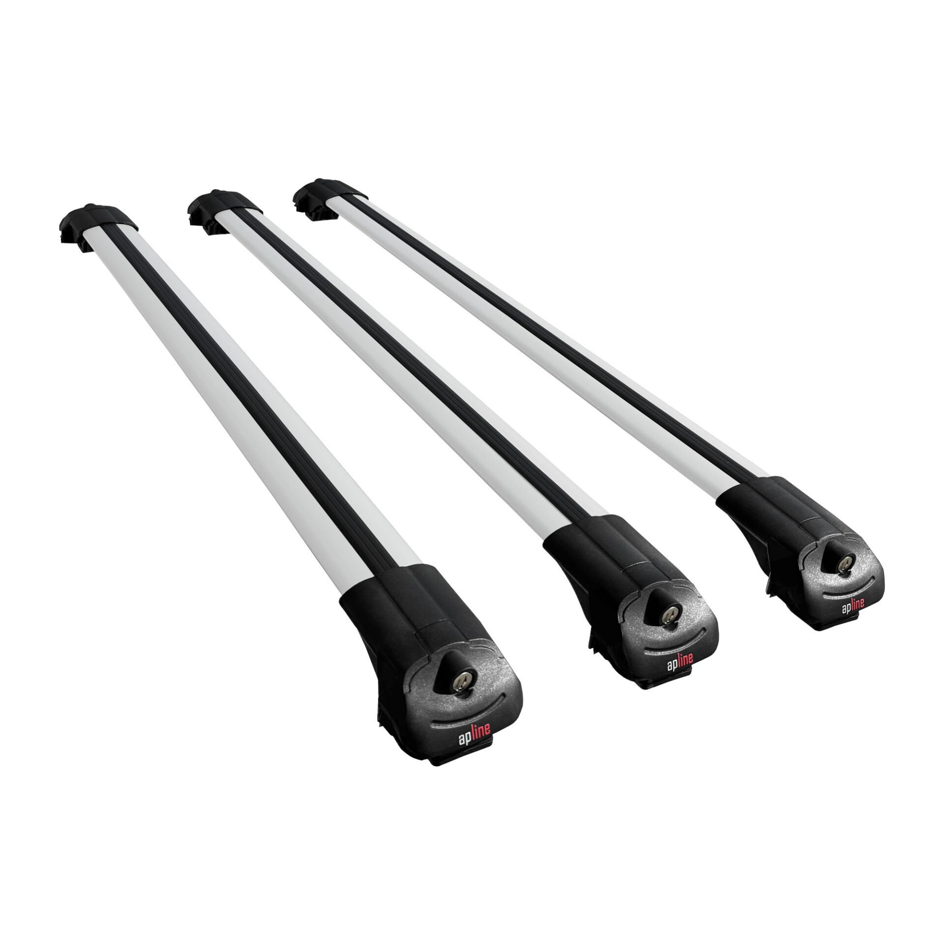 Citroen C-Crosser 2007-2012 Arası ile Uyumlu ACE-1 Ara Atkı Tavan Barı Gri 3 Adet