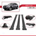 Infiniti FX 2 (S51) 2009-2013 Arası ile Uyumlu FLY Model Ara Atkı Tavan Barı Siyah 3 Adet