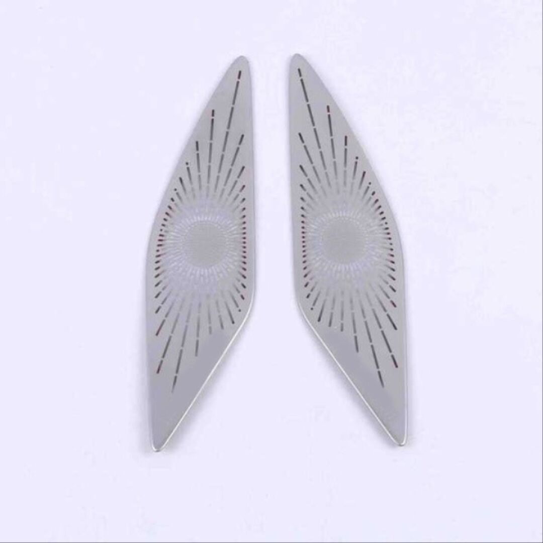 Volkswagen Golf 8 Uyumlu Yedek Parça Harman KardonTweeter Kaplama- Sılver  (Life,Style,Impression Paket için)