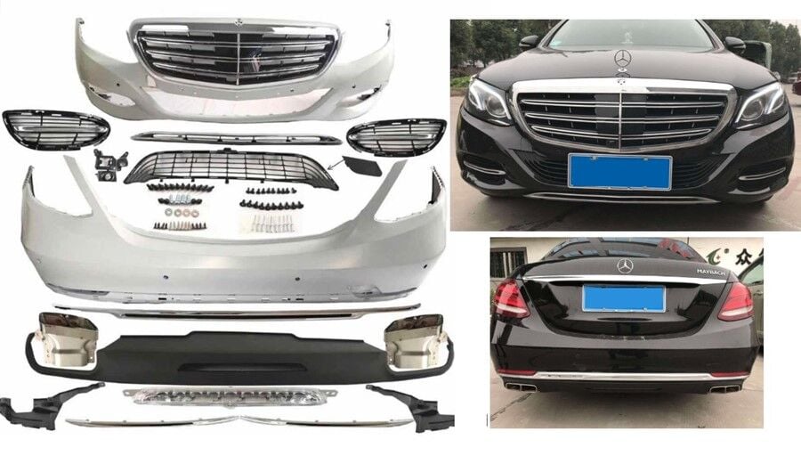Mercedes E Serisi W213 Maybach Bodykit Ön Arka 2016 Sonrası Uyumlu