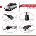 Renault Clio 3 Estate 2005-2012 Arası ile Uyumlu ACE-1 Ara Atkı Tavan Barı Gri 2 Adet
