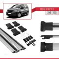 Peugeot Partner 2 Tepee 2008-2018 Arası ile Uyumlu FLY Model Ara Atkı Tavan Barı Gri 2 Adet