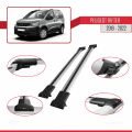 Peugeot Partner 2 Tepee 2008-2018 Arası ile Uyumlu FLY Model Ara Atkı Tavan Barı Gri 2 Adet