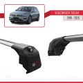 Volkswagen Tiguan 2 (AD1) 2016-2023 Arası ile Uyumlu ACE-2 Ara Atkı Tavan Barı Gri 2 Adet