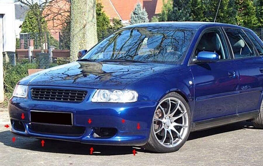 Audi A3 Uyumlu Yedek Parça 8L Ön Tampon Eki