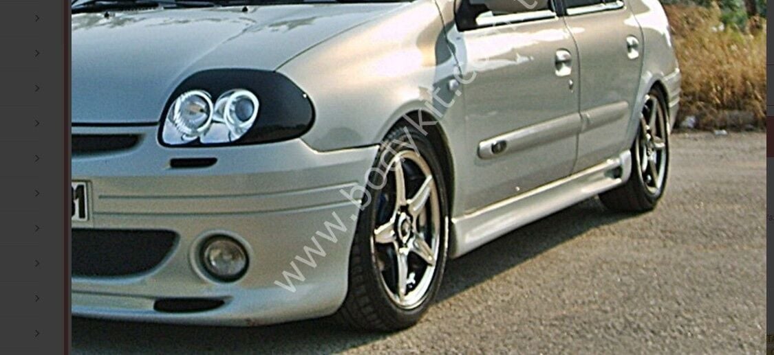 Renault Clio HB Uyumlu Yedek Parça Delikli Marşpiyel