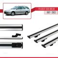 Peugeot 306 SW 1997-2002 Arası ile Uyumlu BASIC Model Ara Atkı Tavan Barı Gri 3 Adet