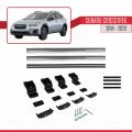 Subaru Crosstrek 2018-2023 Arası ile Uyumlu BASIC Model Universal Ara Atkı Tavan Barı Gri 2 Adet