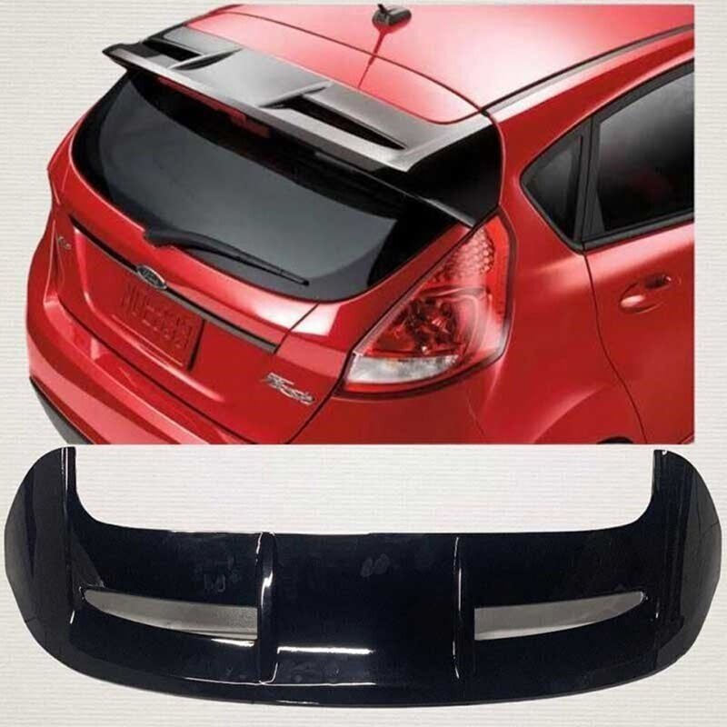 Ford Fiesta  Uyumlu Yedek Parça 2008 - 2018 ST Spoiler Boyalı Fiber