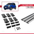 Fiat Panda Cross 2014 ve Sonrası ile Uyumlu FLY Model Ara Atkı Tavan Barı Gri 3 Adet