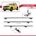 Fiat Grande Panda 2025-2025 Arası ile Uyumlu BASIC Model Universal Ara Atkı Tavan Barı Gri 2 Adet