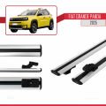 Fiat Grande Panda 2025-2025 Arası ile Uyumlu BASIC Model Universal Ara Atkı Tavan Barı Gri 2 Adet