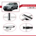 Mercedes GL Class (X164) 2006-2012 Arası ile Uyumlu BASIC Model Ara Atkı Tavan Barı Gri 2 Adet