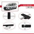 Dacia Logan 2 MCV (K52) 2007-2012 Arası ile Uyumlu BASIC Model Ara Atkı Tavan Barı Siyah 2 Adet