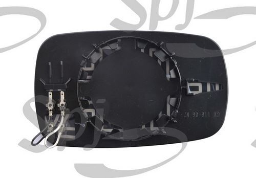 Megane Clio 03-09 Sol Elektrikli Kör Noktalı Dikiz Ayna Camı