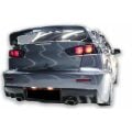 Mitsubishi Lancer Evo 10 2009 - 17 Arka Tampon Plastik Boyasız