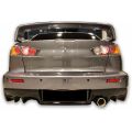 Mitsubishi Lancer Evo 10 2009 - 17 Arka Tampon Plastik Boyasız