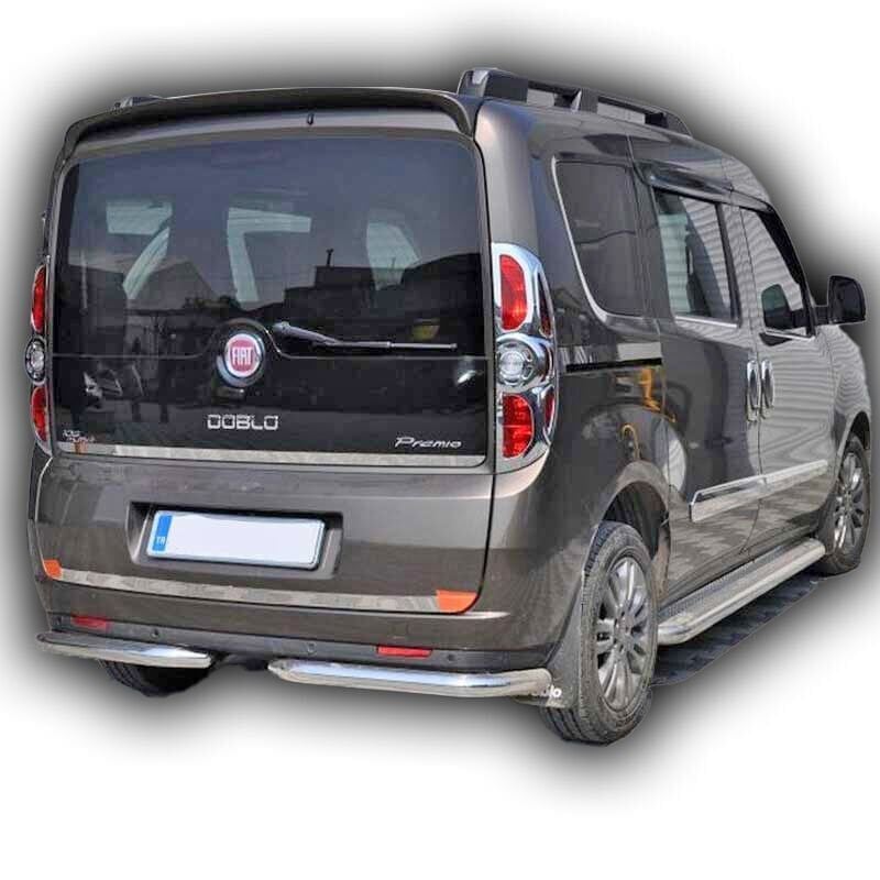 Fiat Doblo Yeni Kasa Uyumlu Yedek Parça Spoiler Boyalı Fiber