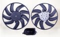Audi A4 A5 A6 2008 ve Sonrası Uyumlu Davlumbazsız Fan Motoru (350 MM)