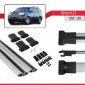 Honda Pilot 2 2009-2015 Arası ile Uyumlu FLY Model Ara Atkı Tavan Barı Gri 2 Adet