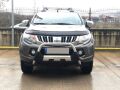 Mitsubishi L200 2007+ Off Road Krom Poliüretan Ön Koruma Ön Tampon Koruma Demiri Amazonplus AQM4WD PWT15