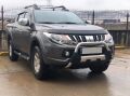 Mitsubishi L200 2007+ Off Road Krom Poliüretan Ön Koruma Ön Tampon Koruma Demiri Amazonplus AQM4WD PWT15