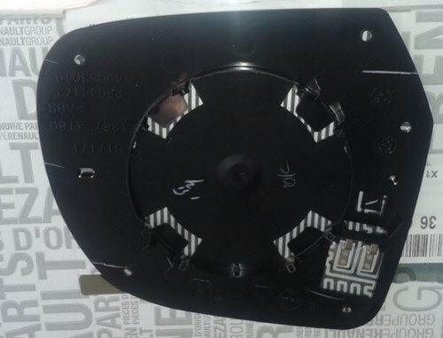 Duster Lodgy Dokker 2010 Sonrası Sol Elektrikli Dikiz Ayna Camı