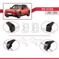 Mini Aceman SE 2024-2025 Arası ile Uyumlu ACE-2 Ara Atkı Tavan Barı Siyah 2 Adet