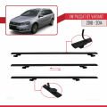 Volkswagen Passat B7 (3C) Variant 2010-2014 Arası ile Uyumlu BASIC Model Ara Atkı Tavan Barı Siyah 2 Adet