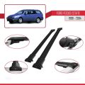 Ford Focus (C170) SW 1998-2004 Arası ile Uyumlu FLY Model Ara Atkı Tavan Barı Siyah 2 Adet