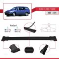Ford Focus (C170) SW 1998-2004 Arası ile Uyumlu FLY Model Ara Atkı Tavan Barı Siyah 2 Adet