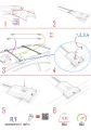 Ford Focus (C170) SW 1998-2004 Arası ile Uyumlu FLY Model Ara Atkı Tavan Barı Gri 2 Adet