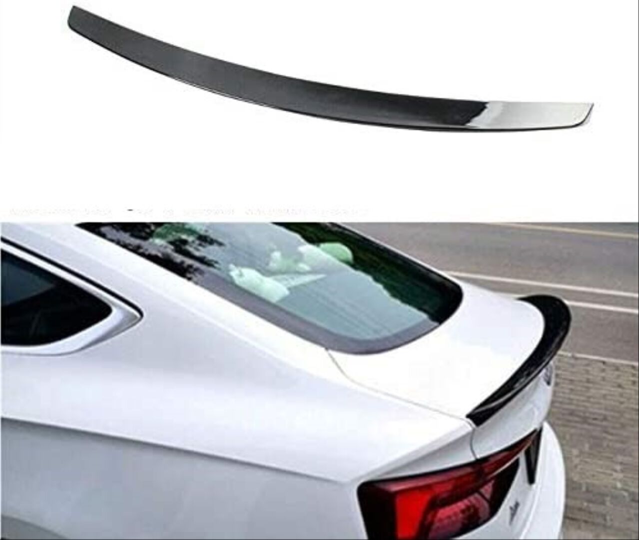 Audi A5 Sportback/Coupe 2017 ve Sonrası Uyumlu Arka Spoiler (Piano Black)