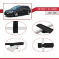 Volkswagen Passat B6 (3C) Variant 2005-2010 Arası ile Uyumlu BASIC Model Ara Atkı Tavan Barı Siyah 2 Adet