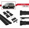 Fiat Sedici 2006-2015 Arası ile Uyumlu FLY Model Ara Atkı Tavan Barı Siyah 2 Adet