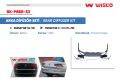 Volkswagen Passat B8 R-Line 2014-2018 Tampon Difüzör Seti