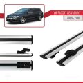Volkswagen Passat B6 (3C) Variant 2005-2010 Arası ile Uyumlu BASIC Model Ara Atkı Tavan Barı Gri 2 Adet