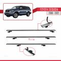 Toyota Sequoia 2008-2022 Arası ile Uyumlu BASIC Model Ara Atkı Tavan Barı Gri 4 Adet