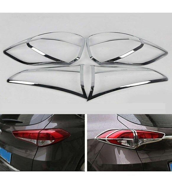 Hyundai Ix35 2010+ Uyumlu Yedek Parça Arka Stop Kaplama ABS Krom Parça