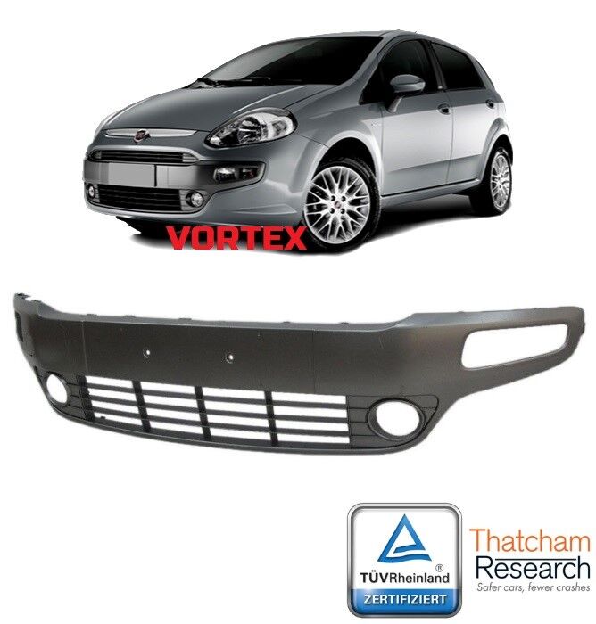 Fiat Punto Evo Ön Tampon Panjuru Gümüş Gri 2010 Sonrası Uyumlu