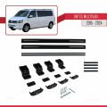 Volkswagen T6 Multivan 2015-2024 Arası ile Uyumlu BASIC Model Ara Atkı Tavan Barı Siyah 2 Adet