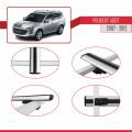 Peugeot 4007 2007-2012 Arası ile Uyumlu BASIC Model Ara Atkı Tavan Barı Gri 2 Adet