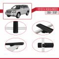 Toyota Highlander 2001-2007 Arası ile Uyumlu BASIC Model Ara Atkı Tavan Barı Siyah 4 Adet