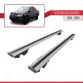 Volkswagen Amarok (2F) 2010-2020 Arası ile Uyumlu HOOK Model Ara Atkı Tavan Barı Gri 2 Adet
