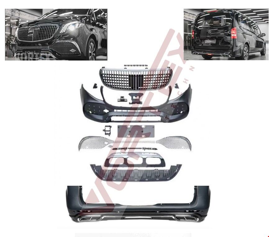 Mercedes Vito W447 Body Kit (Kaput Değişmeyen Tip) 2020 Sonrası Uyumlu