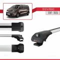 Toyota Proace 2017 ve Sonrası ile Uyumlu ACE-1 Ara Atkı Tavan Barı Gri 2 Adet