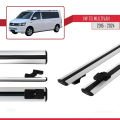 Volkswagen T6 Multivan 2015-2024 Arası ile Uyumlu BASIC Model Ara Atkı Tavan Barı Gri 2 Adet