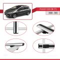 Peugeot 308 (T7) SW 2008-2013 Arası ile Uyumlu BASIC Model Ara Atkı Tavan Barı Gri 2 Adet