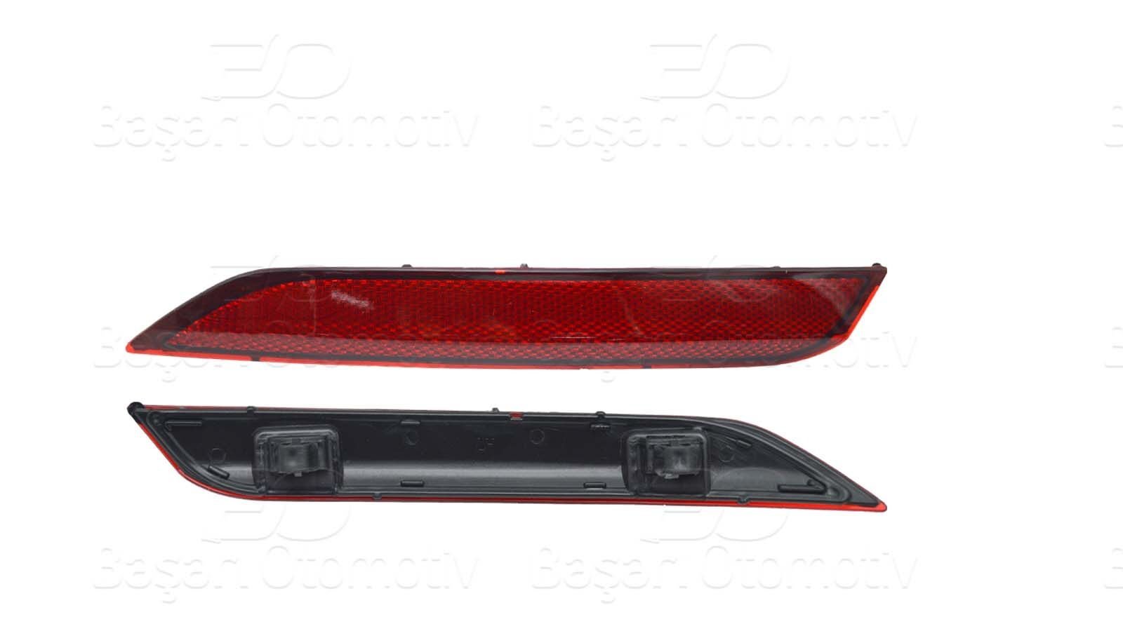 Volkswagen Polo 2014-2018 Tampon Reflektörü Arka Sol